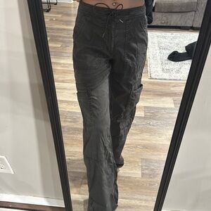 American Eagle Baggy Cargo Pants Grey 00